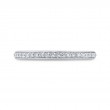 Diamond Wedding Band in 14K White Gold