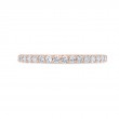 Diamond Wedding Band in 14K Rose Gold