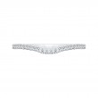 Round Diamond Wedding Band in 14K White Gold