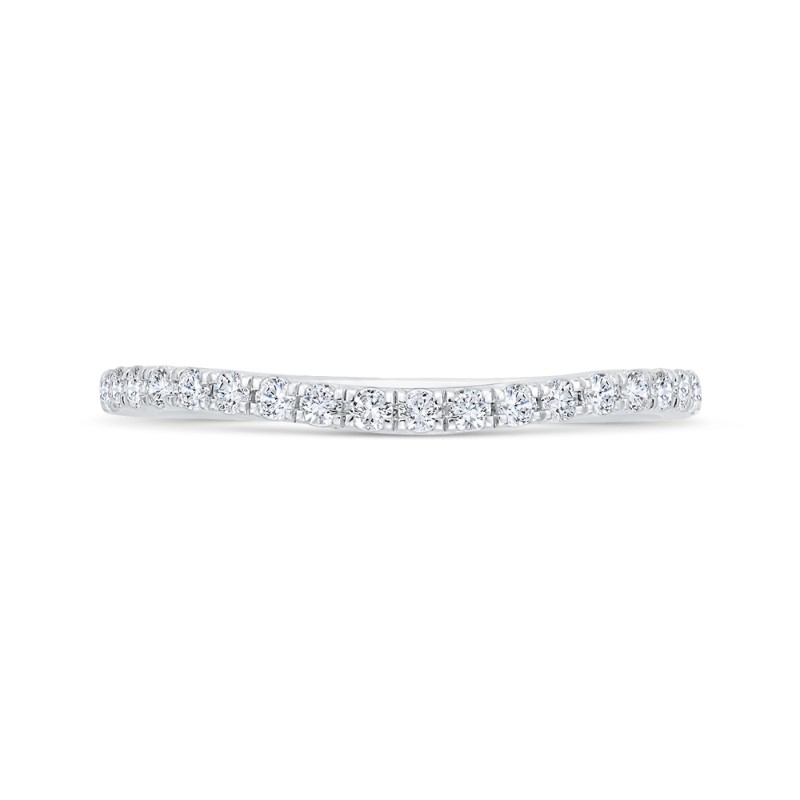 Diamond Wedding Band in 14K White Gold