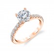 Round Cut Classic Engagement Ring - Aimee