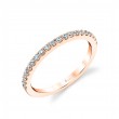 Round Cut Classic Wedding Band - Vienna
