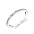 Round Cut Classic Wedding Band - Vienna