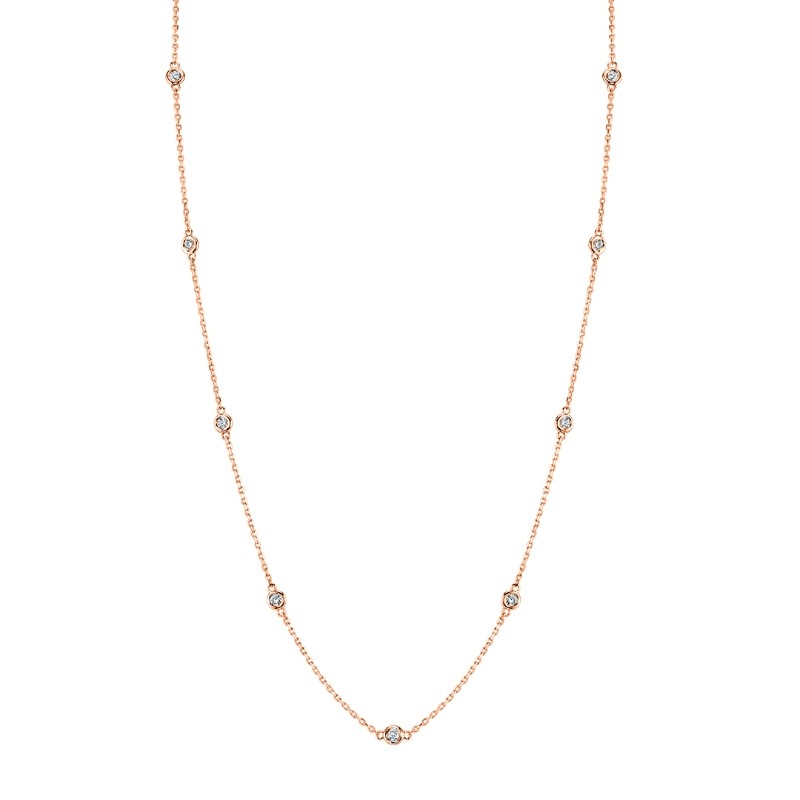 Diamonds By The Yard Necklace - 0.5 Carats