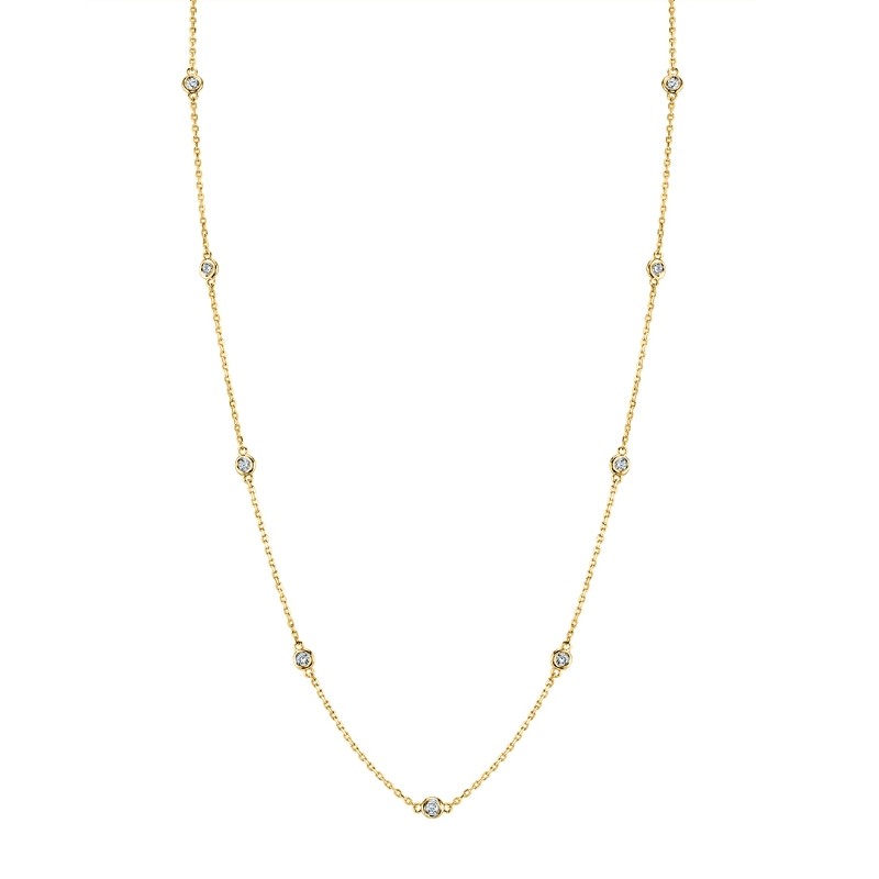Diamonds By The Yard Necklace - 0.5 Carats