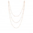 Layered Diamonds by the Yard Necklace