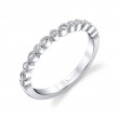 Delicate Stackable Wedding Band - Eugenie