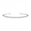 Open Diamond Bangle