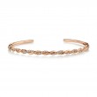 Spiral Diamond Bangle