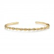 Spiral Diamond Bangle