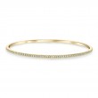 Slip On Diamond Eternity Bangle