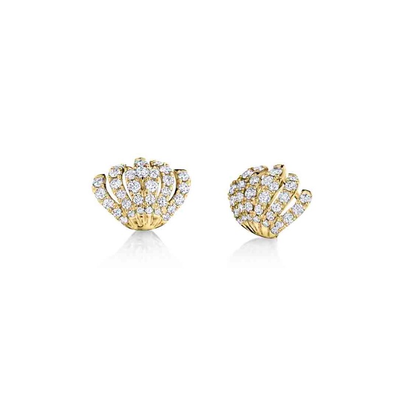Diamond Cuff Earrings