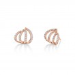 Diamond Cuff Earrings