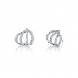 Diamond Cuff Earrings