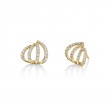 Diamond Cuff Earrings