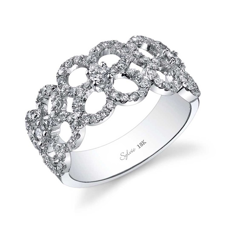 Diamond Flower Ring