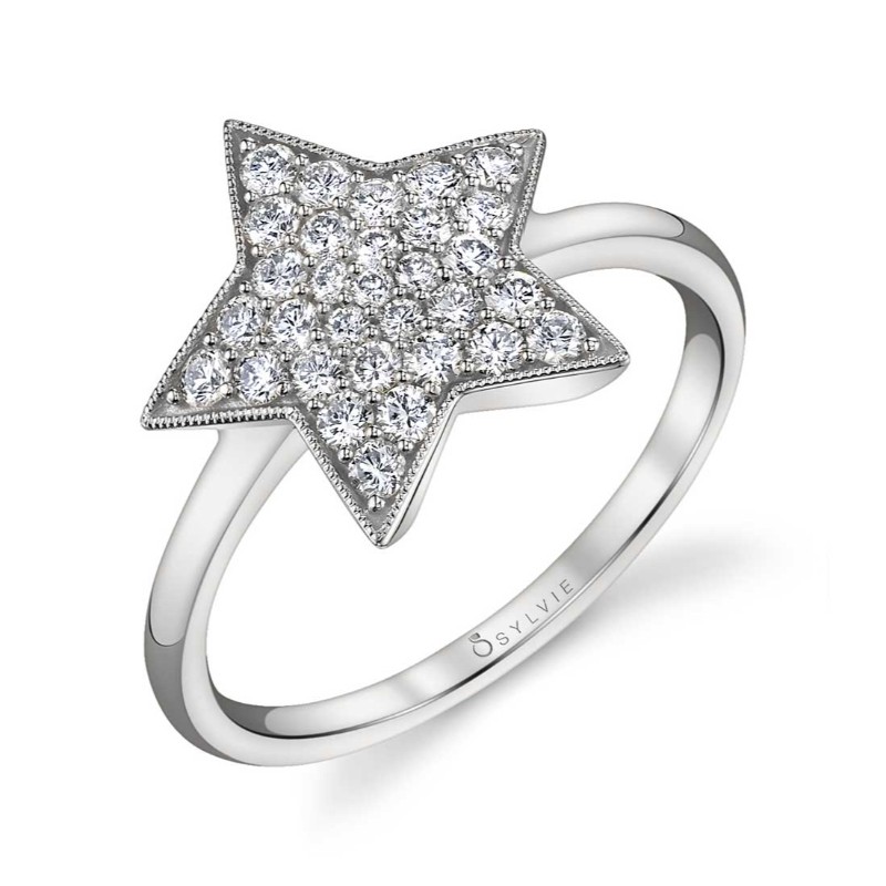 Diamond Star Ring