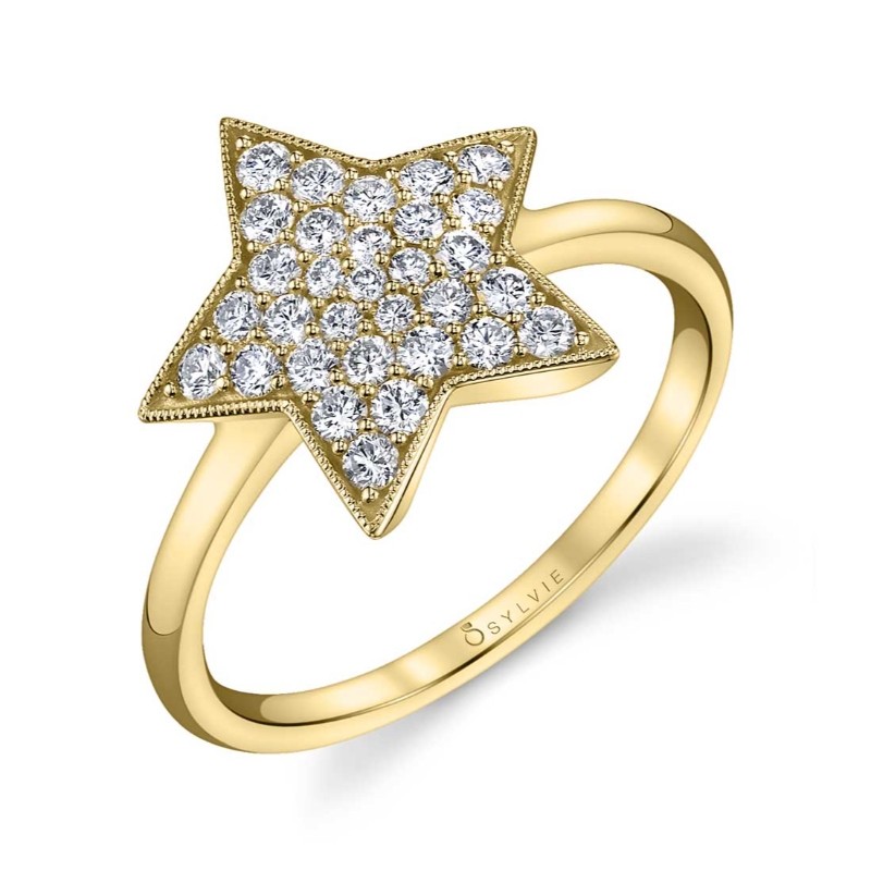 Diamond Star Ring