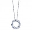 Diamond Swirl Pendant
