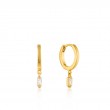 Glow Huggie Hoops