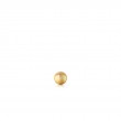 Gold Mini Sphere Barbell Single Earring