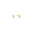 Gold Arrow Stud Earrings
