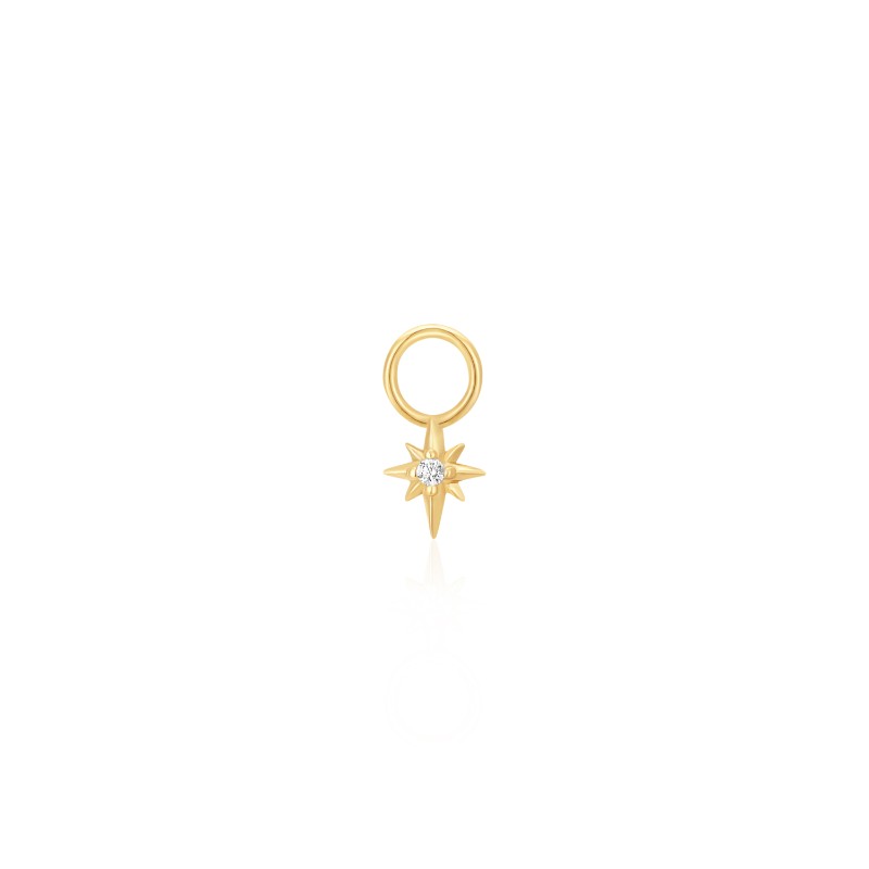 Gold Star Earring Charm