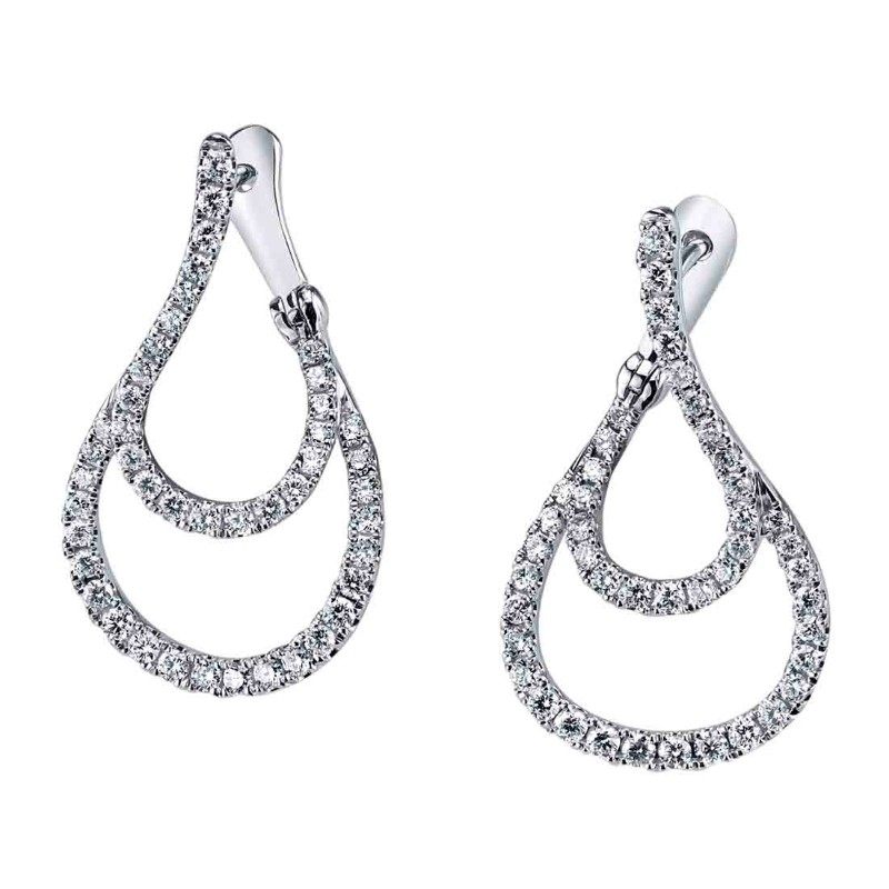Diamond Drop Earrings