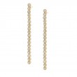 Modern Diamond Drop Earrings