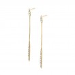 Modern Diamond Drop Earrings - ER828