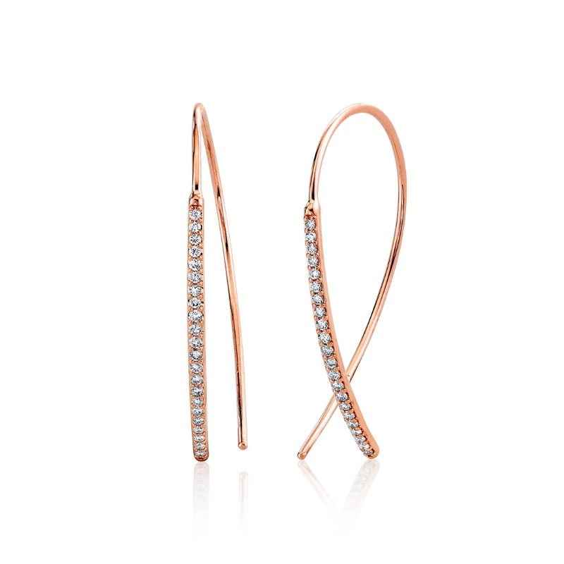 Diamond Threader Earrings