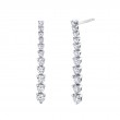 Diamond Dangle Earrings