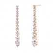Diamond Dangle Earrings