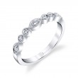 Elegant Stackable Wedding Band - Roseanne