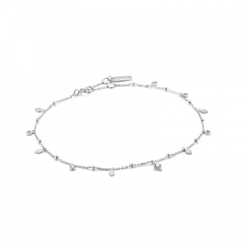 ANIA HAIE STERLING SILVER BOHEMIA ANKLET