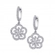 Flower Diamond Earrings