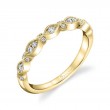 Floral Inspired Stackable Band - Marquerite
