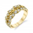 Ramona - Flower Wedding Band