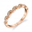 Marquise Shaped Stackable Band - Rachel