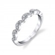 Marquise Shaped Stackable Band - Rachel