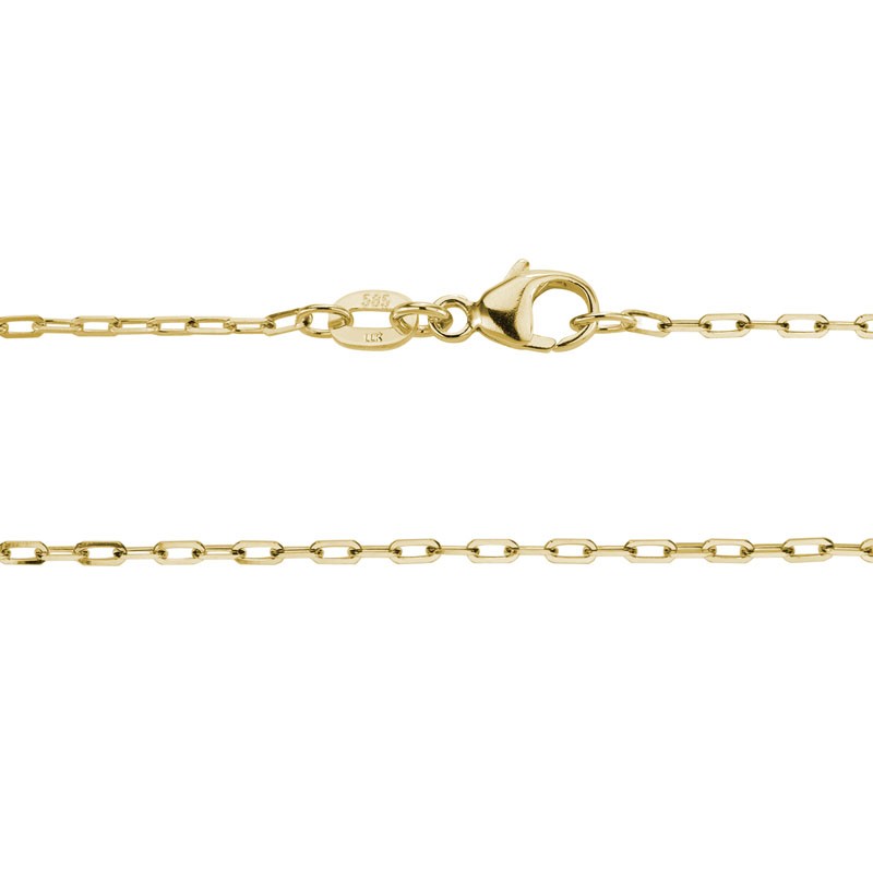 14K YELLOW GOLD 18