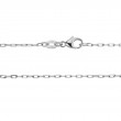 14K WHITE GOLD 18
