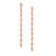 Vintage Inspired Gold Dangle Earrings