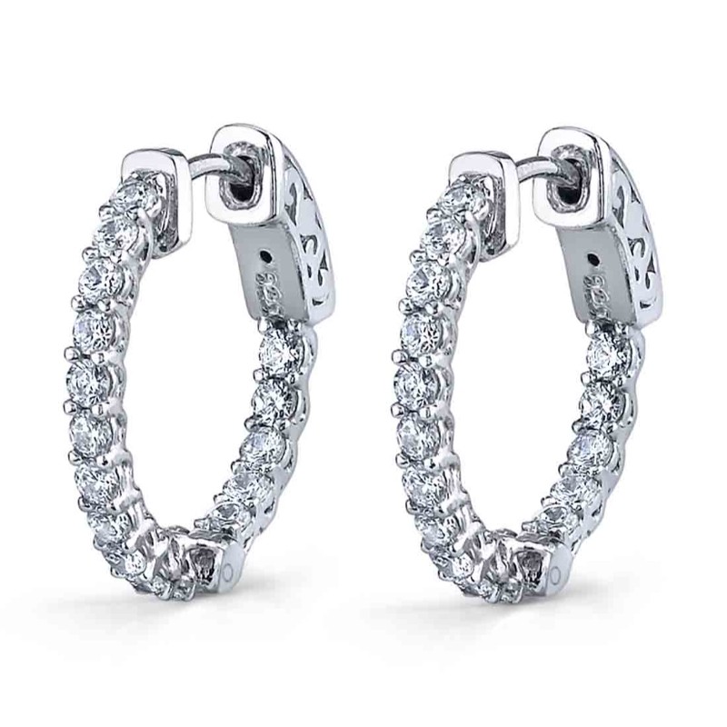 Classic Huggie Hoop Earrings - 19MM