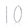 Diamond Hoop Earrings