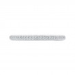 Diamond Half-Eternity Wedding Band in 14K White Gold