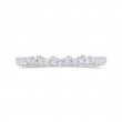 Diamond Wedding Band in 14K White Gold