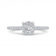 Diamond Engagement Ring in 14K White Gold