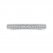 Diamond Half-Eternity Wedding Band in 14K White Gold