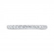 Diamond Half-Eternity Wedding Band in 14K White Gold